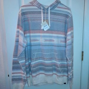 Multicoloured organic cotton Faherty's 'Byron Bay' hoodie